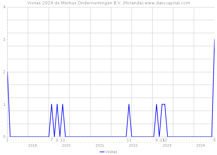 Visitas 2024 de Merkus Ondernemingen B.V. (Holanda) 