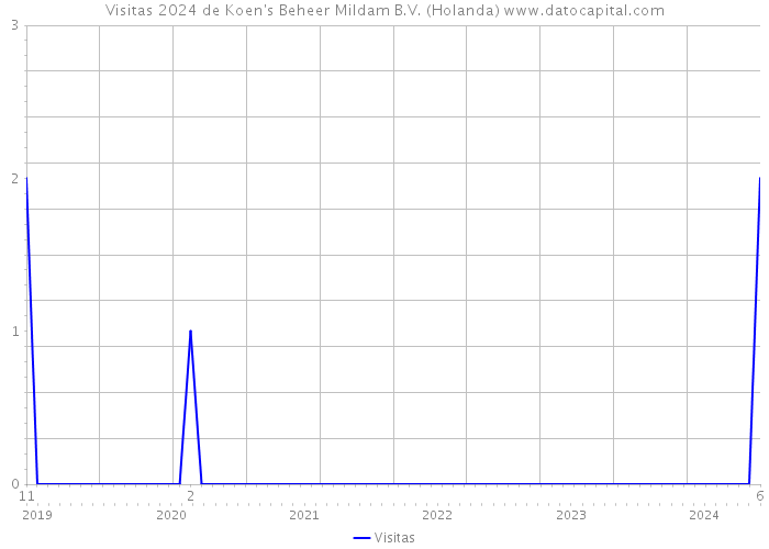 Visitas 2024 de Koen's Beheer Mildam B.V. (Holanda) 