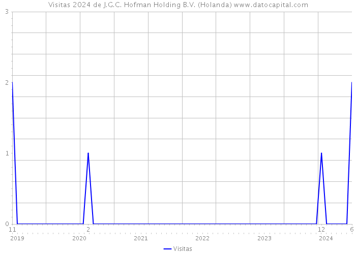 Visitas 2024 de J.G.C. Hofman Holding B.V. (Holanda) 