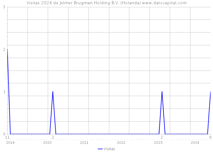 Visitas 2024 de Jelmer Brugman Holding B.V. (Holanda) 