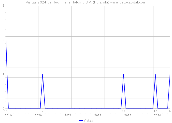 Visitas 2024 de Hooijmans Holding B.V. (Holanda) 