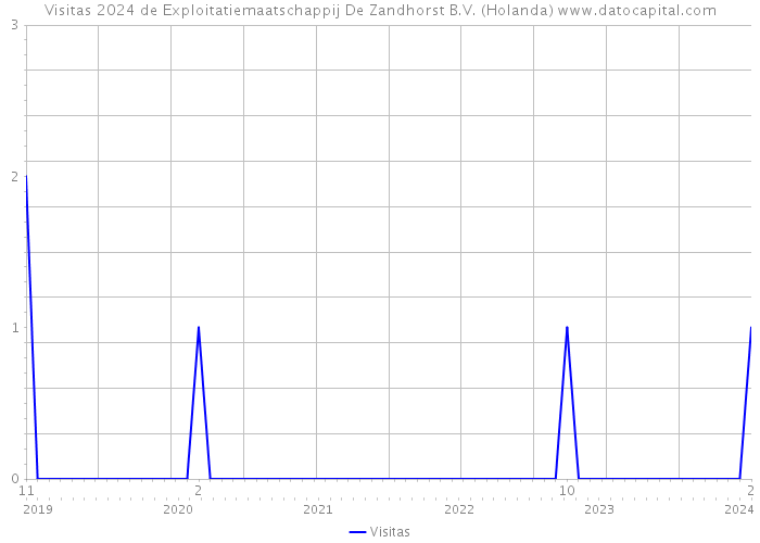 Visitas 2024 de Exploitatiemaatschappij De Zandhorst B.V. (Holanda) 