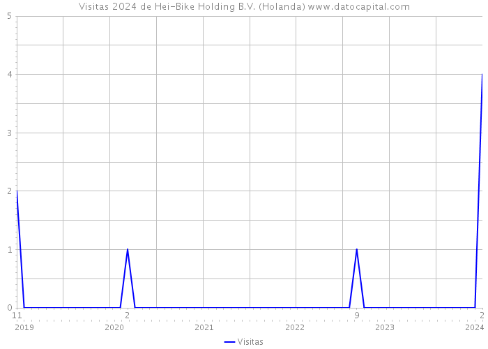 Visitas 2024 de Hei-Bike Holding B.V. (Holanda) 