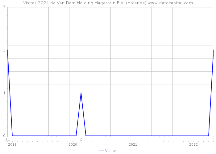 Visitas 2024 de Van Dam Holding Hagestein B.V. (Holanda) 