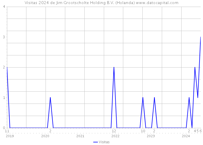 Visitas 2024 de Jim Grootscholte Holding B.V. (Holanda) 