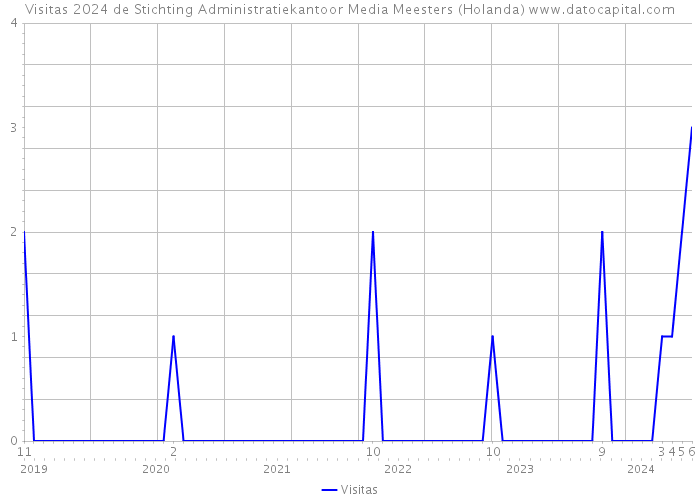 Visitas 2024 de Stichting Administratiekantoor Media Meesters (Holanda) 