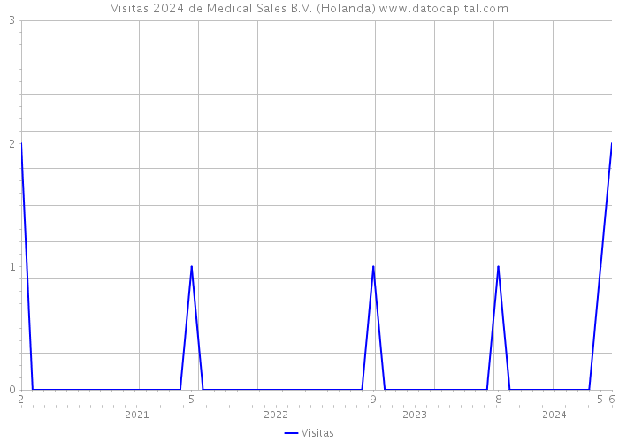 Visitas 2024 de Medical Sales B.V. (Holanda) 