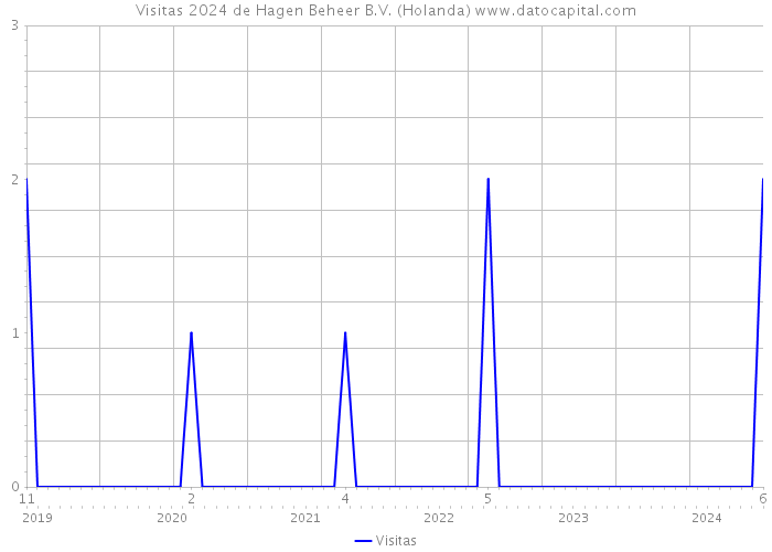 Visitas 2024 de Hagen Beheer B.V. (Holanda) 