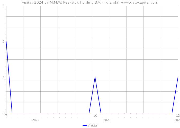 Visitas 2024 de M.M.W. Peekstok Holding B.V. (Holanda) 