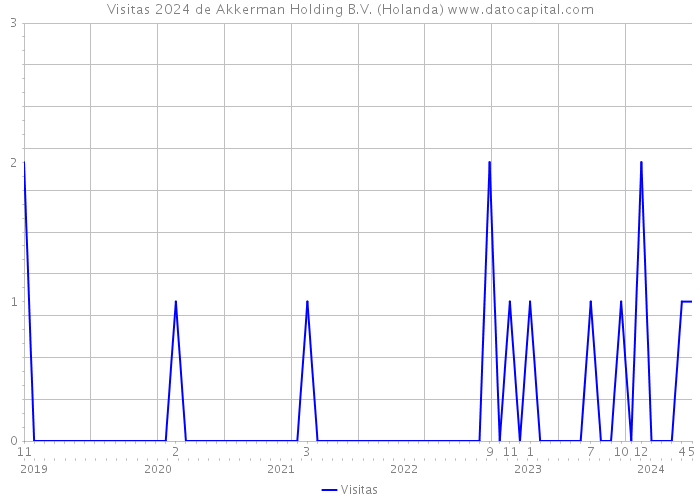 Visitas 2024 de Akkerman Holding B.V. (Holanda) 