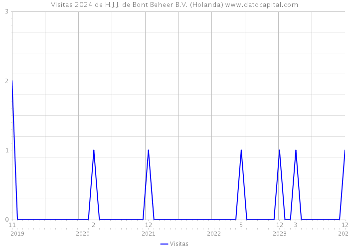 Visitas 2024 de H.J.J. de Bont Beheer B.V. (Holanda) 