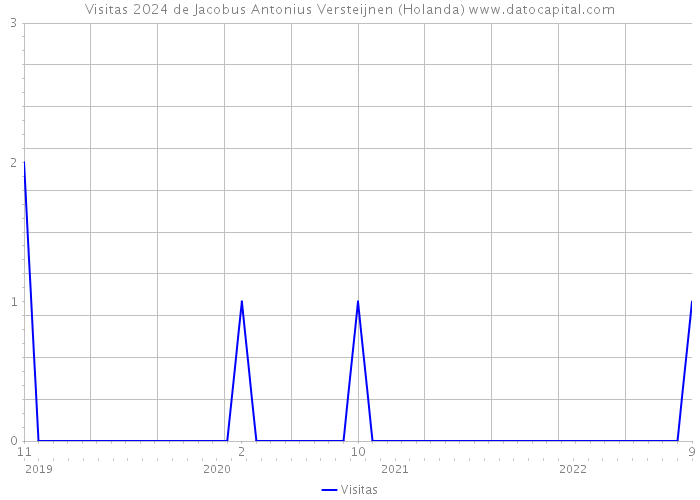 Visitas 2024 de Jacobus Antonius Versteijnen (Holanda) 