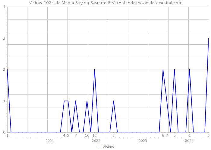 Visitas 2024 de Media Buying Systems B.V. (Holanda) 