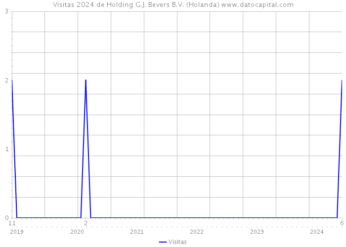 Visitas 2024 de Holding G.J. Bevers B.V. (Holanda) 