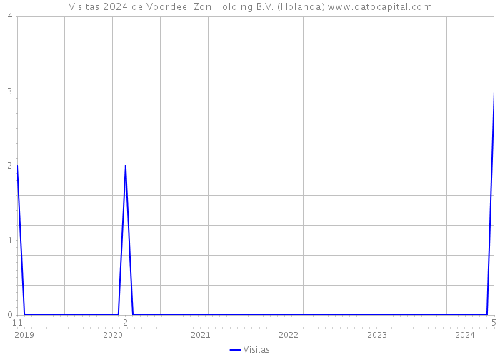 Visitas 2024 de Voordeel Zon Holding B.V. (Holanda) 