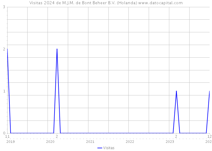 Visitas 2024 de M.J.M. de Bont Beheer B.V. (Holanda) 