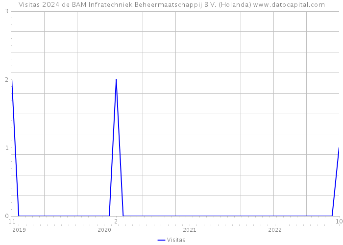 Visitas 2024 de BAM Infratechniek Beheermaatschappij B.V. (Holanda) 