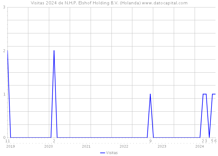 Visitas 2024 de N.H.P. Elshof Holding B.V. (Holanda) 