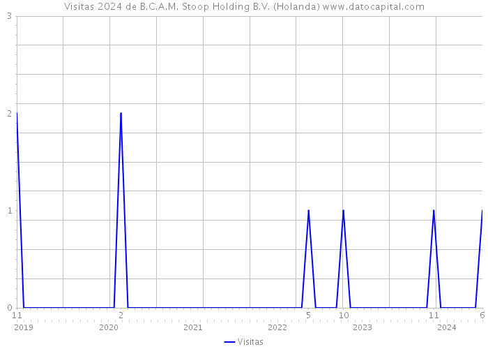 Visitas 2024 de B.C.A.M. Stoop Holding B.V. (Holanda) 