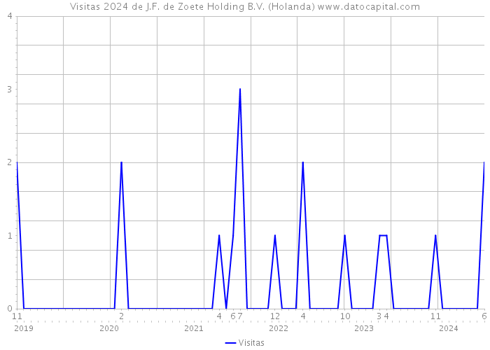 Visitas 2024 de J.F. de Zoete Holding B.V. (Holanda) 