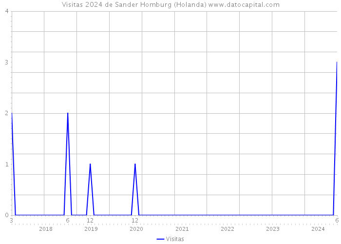 Visitas 2024 de Sander Homburg (Holanda) 