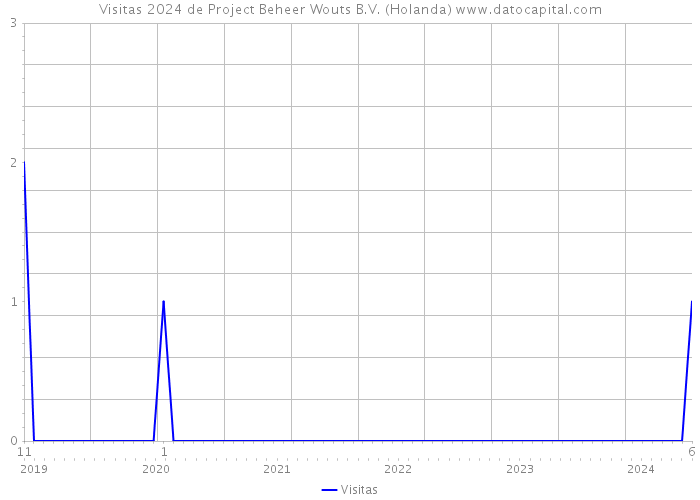 Visitas 2024 de Project Beheer Wouts B.V. (Holanda) 