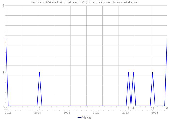 Visitas 2024 de P & S Beheer B.V. (Holanda) 