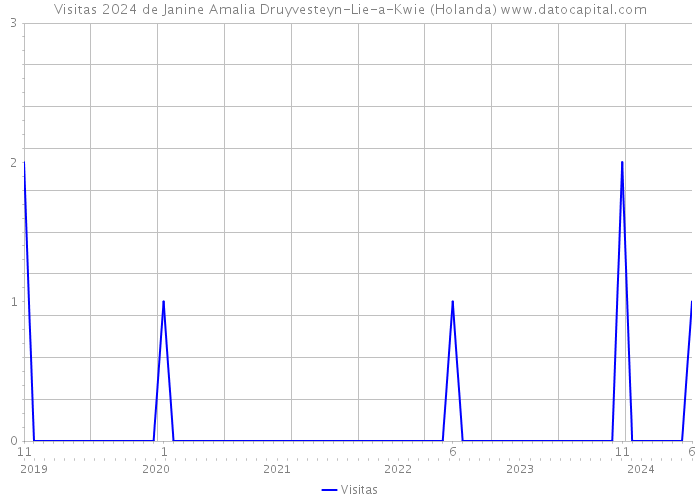 Visitas 2024 de Janine Amalia Druyvesteyn-Lie-a-Kwie (Holanda) 