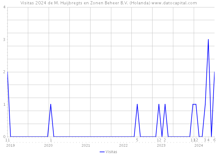 Visitas 2024 de M. Huijbregts en Zonen Beheer B.V. (Holanda) 