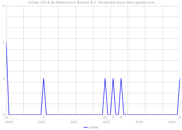 Visitas 2024 de Matterhorn Beheer B.V. (Holanda) 