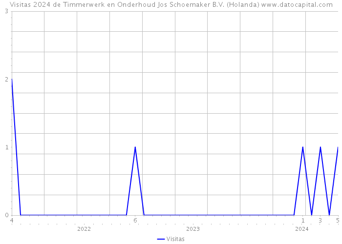Visitas 2024 de Timmerwerk en Onderhoud Jos Schoemaker B.V. (Holanda) 
