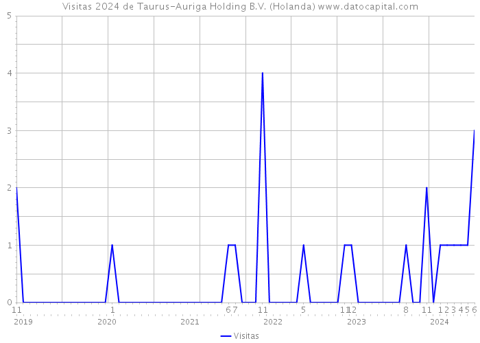 Visitas 2024 de Taurus-Auriga Holding B.V. (Holanda) 