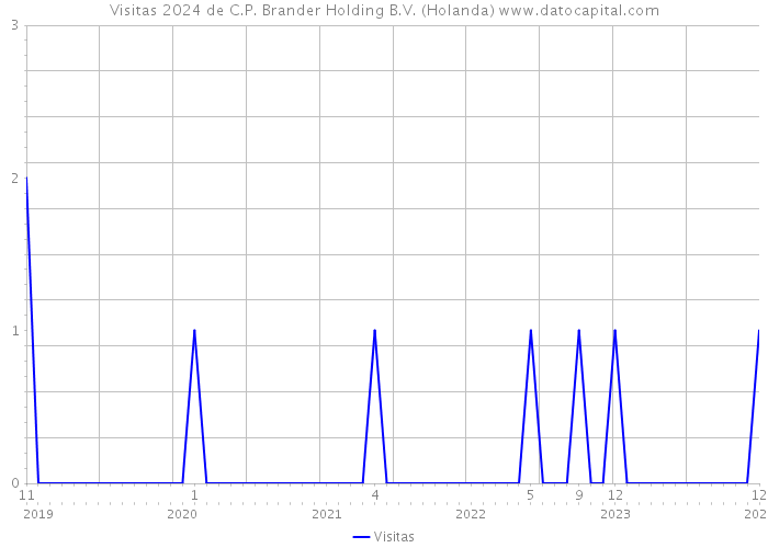 Visitas 2024 de C.P. Brander Holding B.V. (Holanda) 