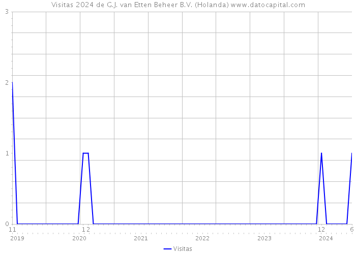 Visitas 2024 de G.J. van Etten Beheer B.V. (Holanda) 