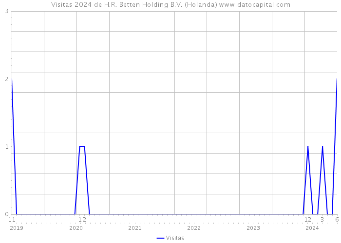 Visitas 2024 de H.R. Betten Holding B.V. (Holanda) 