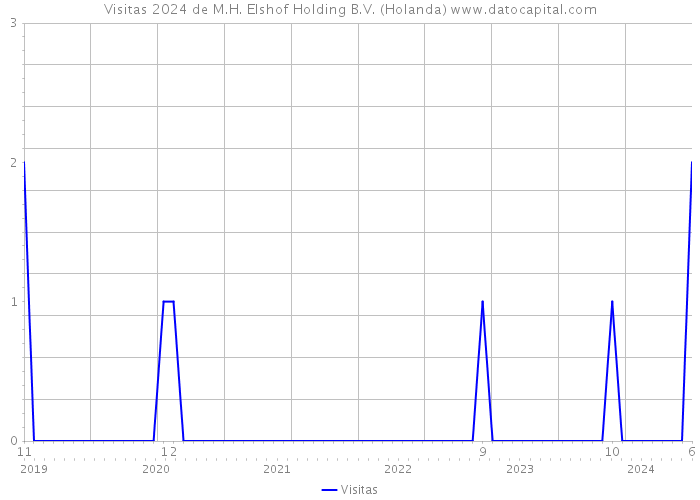 Visitas 2024 de M.H. Elshof Holding B.V. (Holanda) 