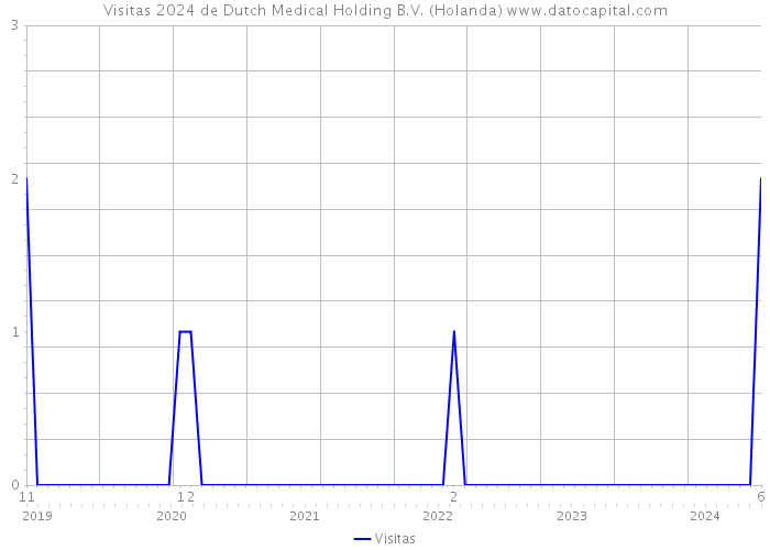 Visitas 2024 de Dutch Medical Holding B.V. (Holanda) 