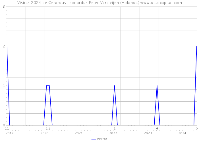 Visitas 2024 de Gerardus Leonardus Peter Versleijen (Holanda) 