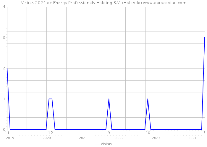 Visitas 2024 de Energy Professionals Holding B.V. (Holanda) 