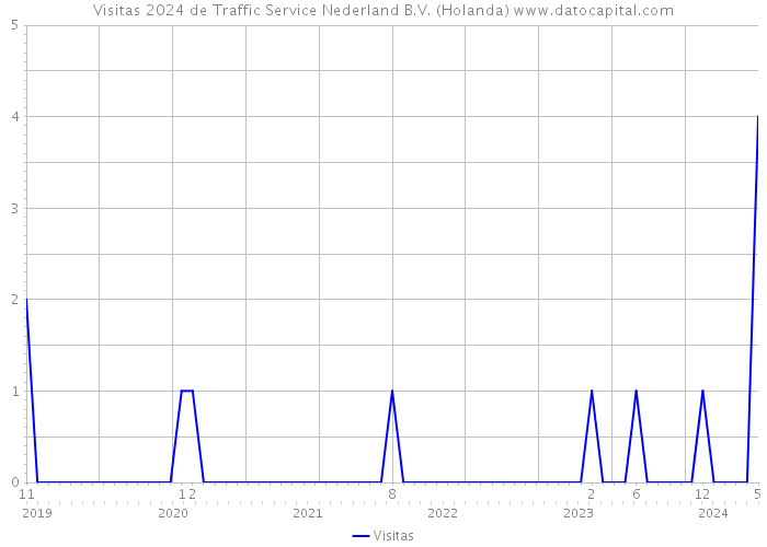 Visitas 2024 de Traffic Service Nederland B.V. (Holanda) 
