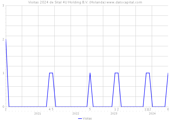 Visitas 2024 de Sital 4U Holding B.V. (Holanda) 