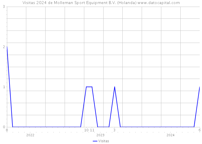 Visitas 2024 de Molleman Sport Equipment B.V. (Holanda) 