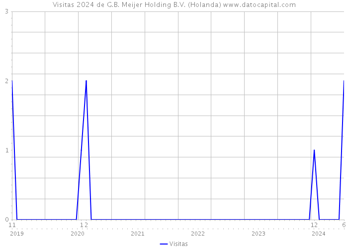 Visitas 2024 de G.B. Meijer Holding B.V. (Holanda) 