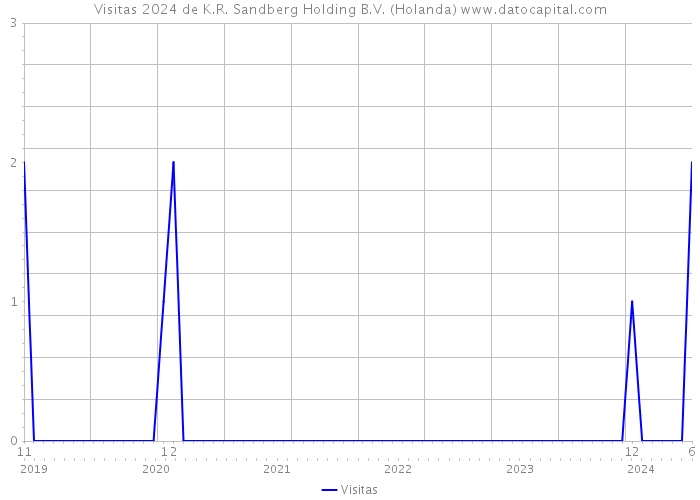 Visitas 2024 de K.R. Sandberg Holding B.V. (Holanda) 