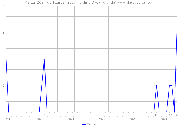 Visitas 2024 de Taurus Trade Holding B.V. (Holanda) 