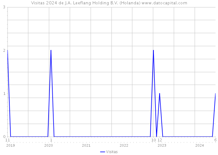 Visitas 2024 de J.A. Leeflang Holding B.V. (Holanda) 