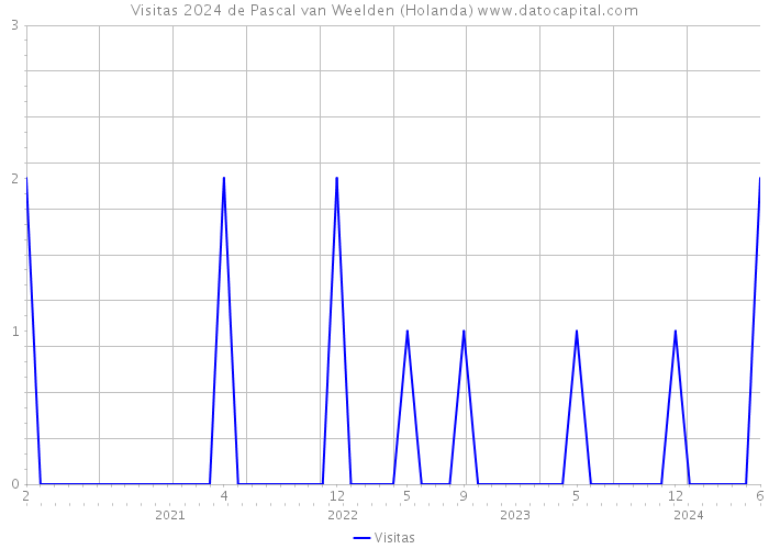 Visitas 2024 de Pascal van Weelden (Holanda) 