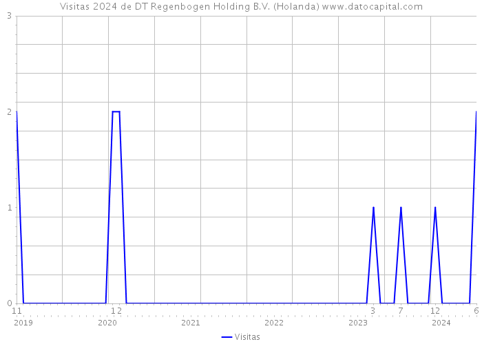 Visitas 2024 de DT Regenbogen Holding B.V. (Holanda) 