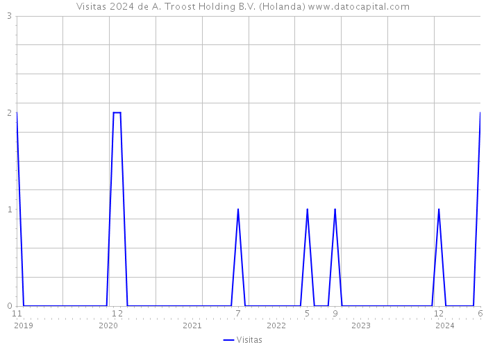 Visitas 2024 de A. Troost Holding B.V. (Holanda) 