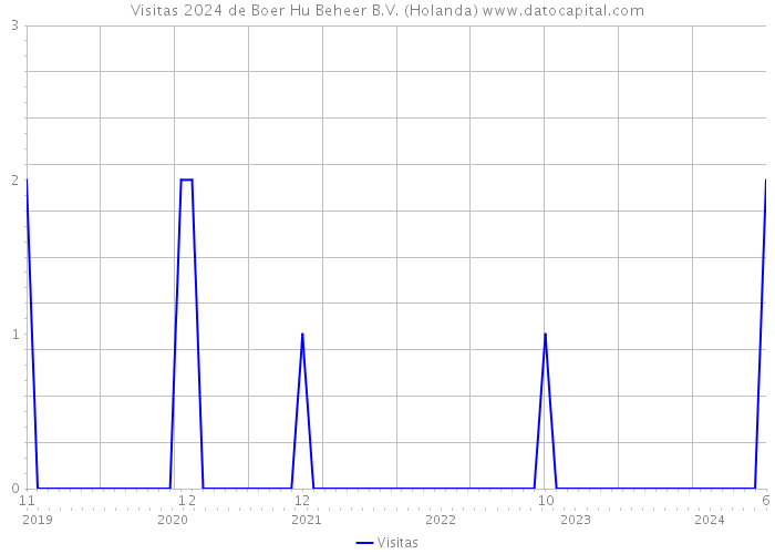 Visitas 2024 de Boer Hu Beheer B.V. (Holanda) 